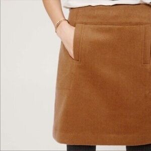 LOFT Classic Camel Tan Skirt